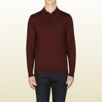 La maglieria : pullover collo polo.
