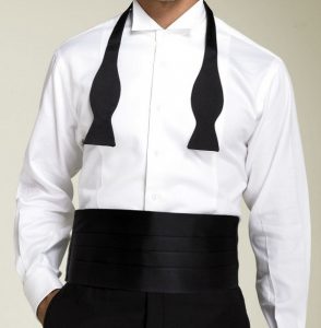 Cravattino da smoking. Cravattino nero. bianco è dedicato al frac.