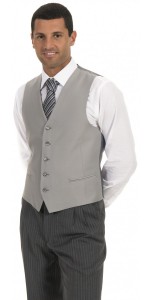 L'abito da uomo. Gilet tight.
