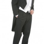 L'abito da uomo. Pantalone da frac