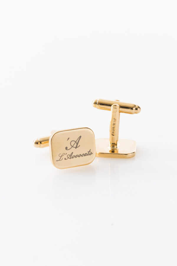 PIANO Golden – cufflinks