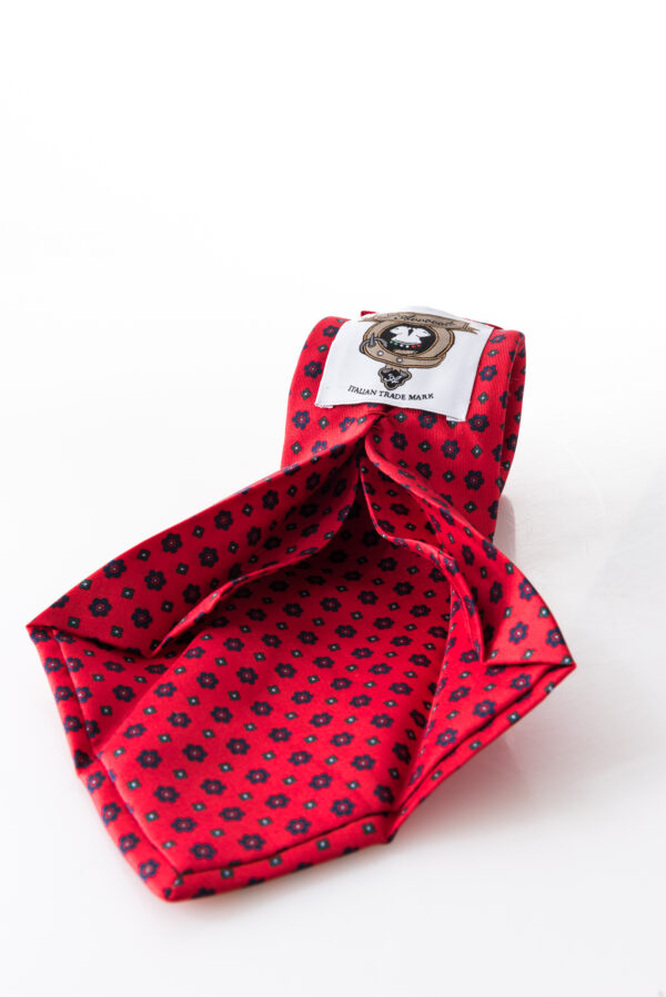 Seven-fold Tie – Clara Rosso – seven-fold detail