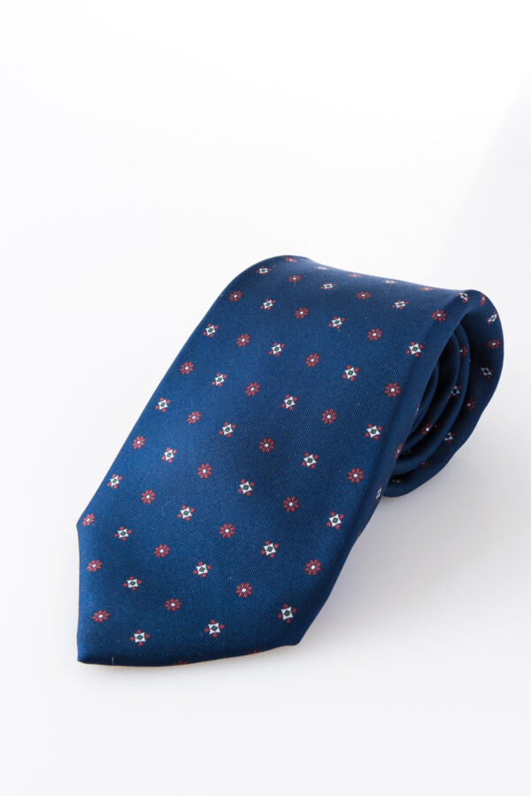 Cravatta sette pieghe - Susanna Blu