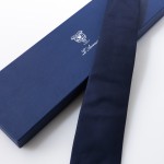 Lined Tie – Gianni Blu  – and its packaging