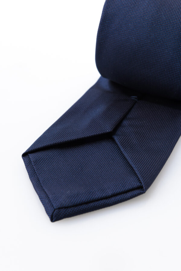 Lined Tie – Gianni Blu – detail