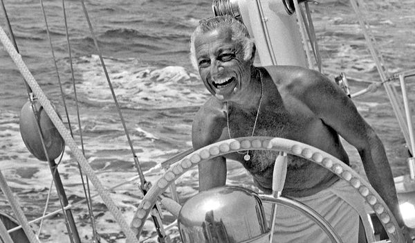 Gianni Agnelli in barca