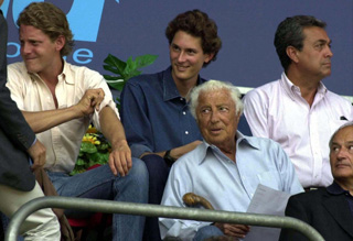Gianni Agnelli ,Lapo e John Elkann