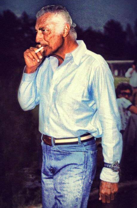 Gianni Agnelli in veste casual