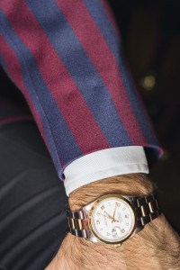 Il primo passo sulle orme dell'eleganza - dettaglio rolex
