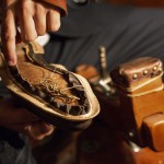Il primo passo sulle orme dell'eleganza -dettagli lavorazione scarpa