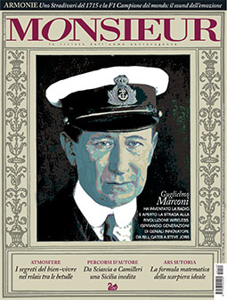 "Monsieur", la rivista dell'uomo extravagante - copertina n.140 Novembre 2014