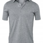 Kiton: polo 100% cotone piguet grigio melange