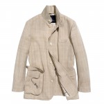 Loro Piana: giacca roadster Villa D'Este in lotus flower