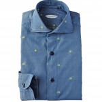 Vincenzo di Ruggero: camicia 12 passaggi a mano, 100% cotone