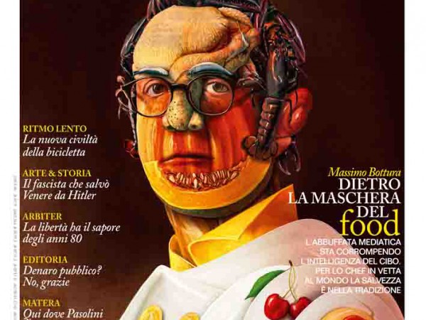 "Monsieur", la rivista dell'uomo extravagante - copertina n.134 Maggio 2014