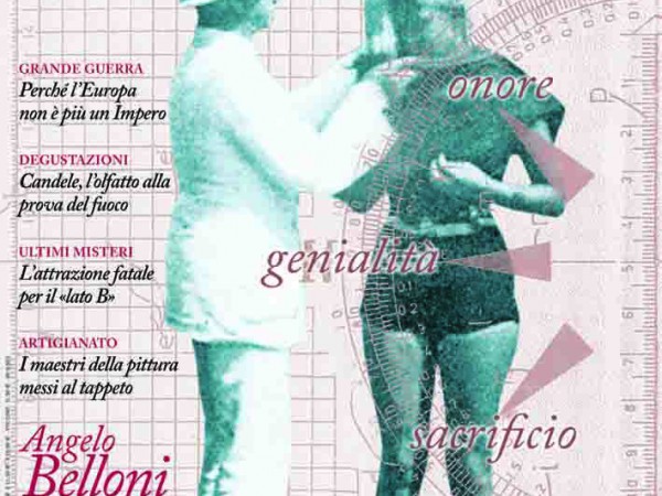 "Monsieur", la rivista dell'uomo extravagante - copertina n.139 Ottobre 2014