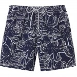 COSTUME MOOREA CON STAMPA POLPO, CINTURA ELASTICA, VILEBREQUIN (168 EURO,