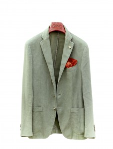 Sartoria La Torre: Giacca in jersey decostruita