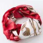 Carré GINEVRA red