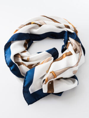 Carré Ginevra blu