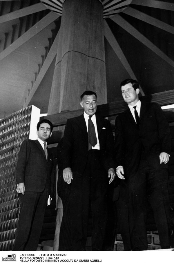 Gianni Agnelli with Ted Kennedy