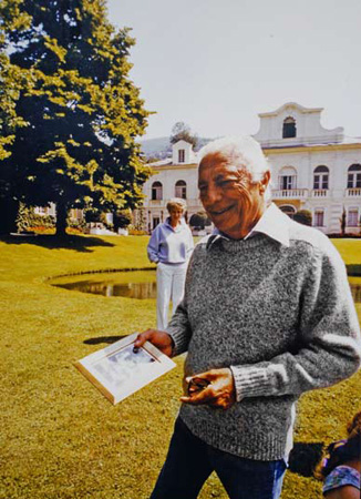 Giovanni Agnelli and his wife Marella in Turin in 1986