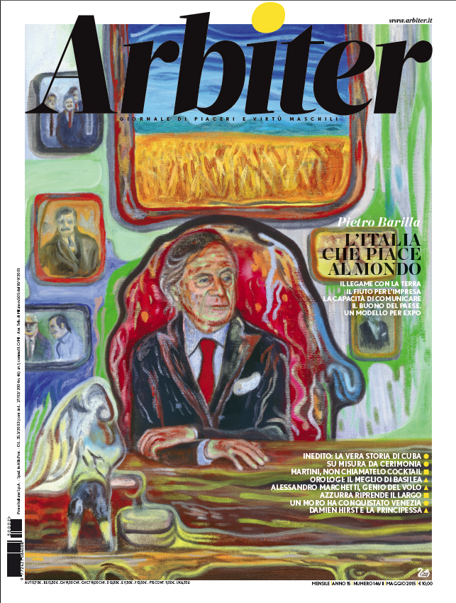 Arbiter-Giornale di Piacere e Virtù Maschili - Copertina n. 146. Maggio 2015
