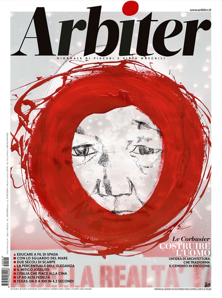 Arbiter-Giornale di Piacere e Virtù Maschili - Copertina n. 145. Aprile 2015