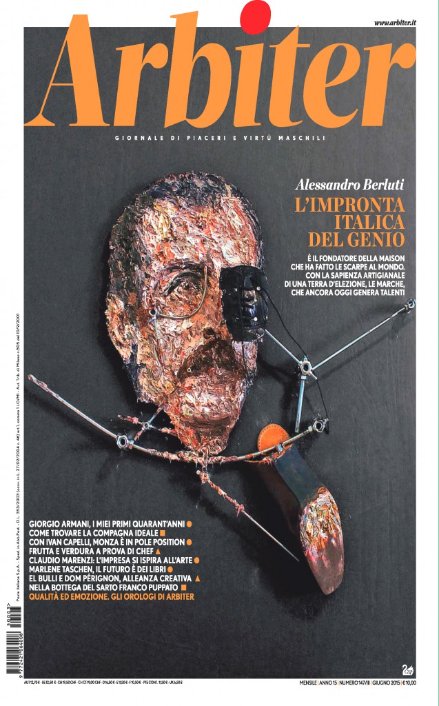 Arbiter-Giornale di Piacere e Virtù Maschili - Copertina n. 147. Giugno 2015