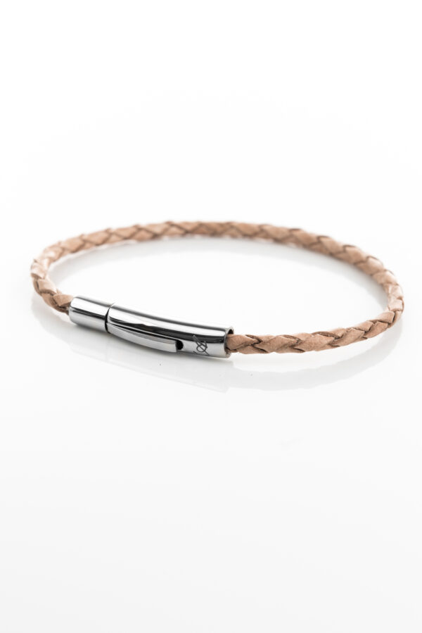 Vowen natural colour leather bracelet “Skin”- L’Avvocato