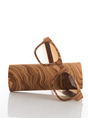 Stealth- Occhiale in legno ed astuccio coordinato