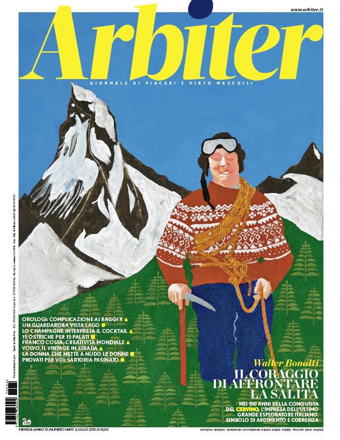 Arbiter-Giornale di Piacere e Virtù Maschili - Copertina n. 199, Luglio 2015