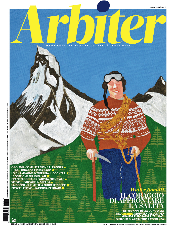 Arbiter-Giornale di Piacere e Virtù Maschili - Copertina n. 199, Luglio 2015