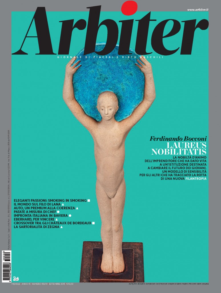 Arbiter-Giornale di Piacere e Virtù Maschili - Copertina n. 150, Settembre 2015