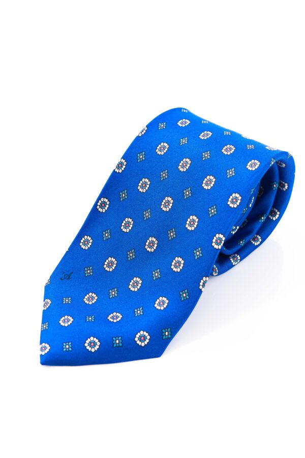 Cravatta Sette Pieghe Marella Blu di Persia