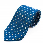 Cravatta Sette Pieghe Marella Blu di Prussia