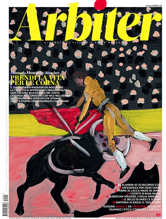 Arbiter-Giornale di Piacere e Virtù Maschili - Copertina n. 151, Ottobre 2015