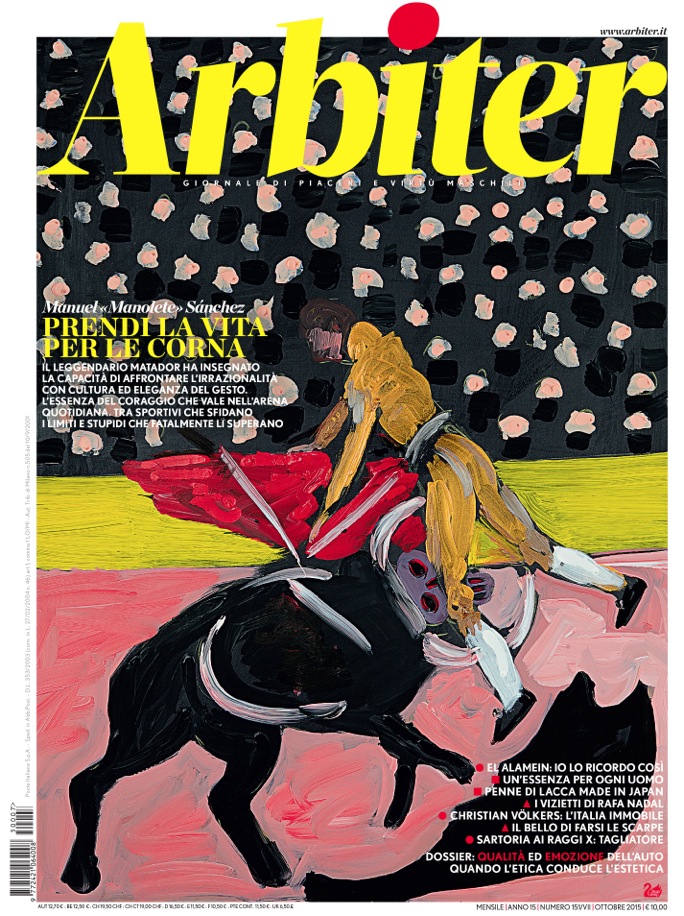 Arbiter-Giornale di Piacere e Virtù Maschili - Copertina n. 151, Ottobre 2015