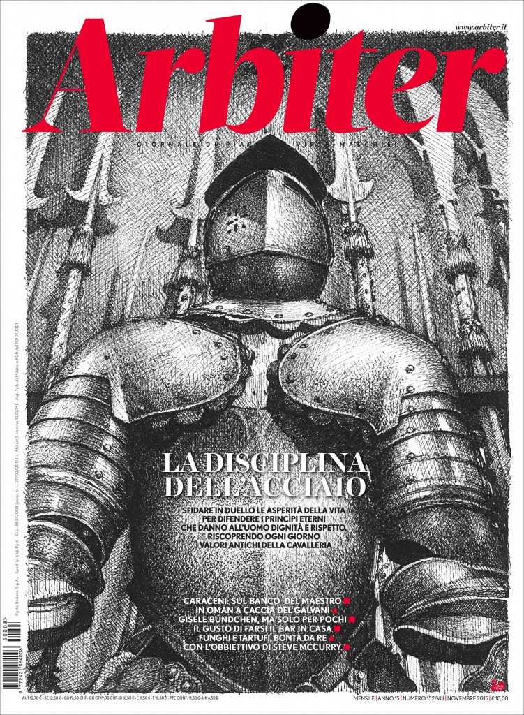 Arbiter-Giornale di Piacere e Virtù Maschili - Copertina n. 151, Novembre 2015