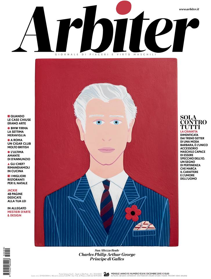 Arbiter-Giornale di Piacere e Virtù Maschili - Copertina n. 153, Dicembre 2015