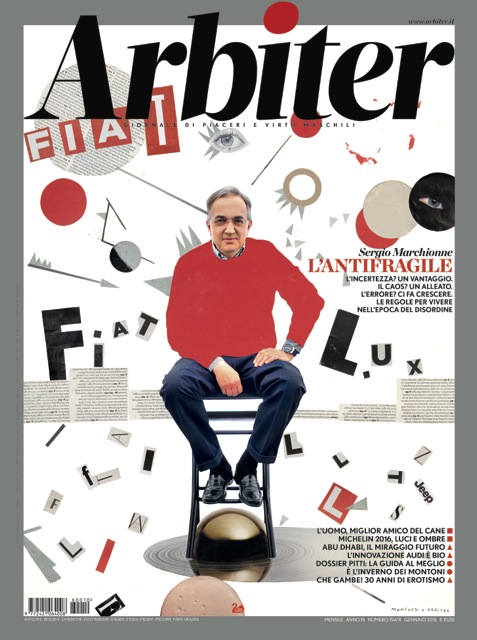 Arbiter-Giornale di Piacere e Virtù Maschili - Copertina n. 154, Gennaio 2016
